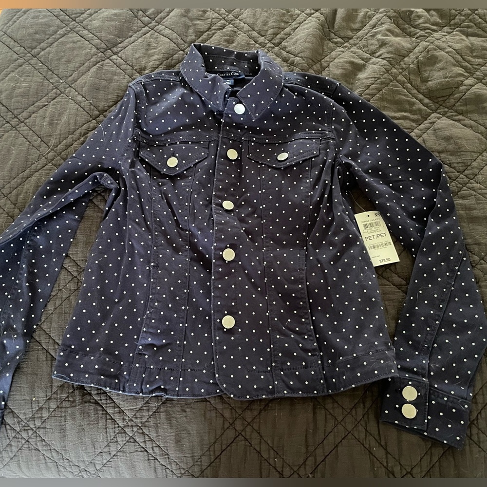 NWR (new with tags) XS petite denim jacket